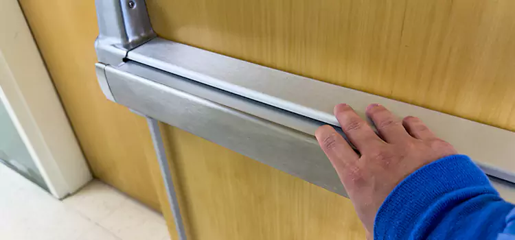 Installing a Push Bar on a Door Bremerton